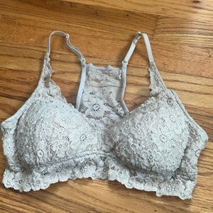 Aerie Padded Racerback Floral Bralette